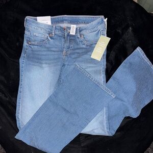 H&M Blue Straight Leg Jeans Classic Style